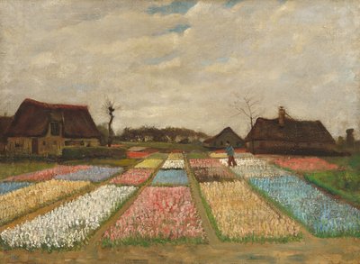 Flower Beds in Holland / Bulb Fields by Vincent van Gogh